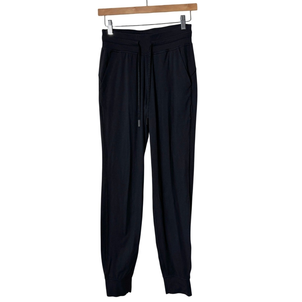 Lululemon Ready To Rulu Joggers Active Pants Black Womens Size 4